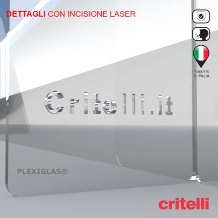 Dettagli ricercati con incisione laser