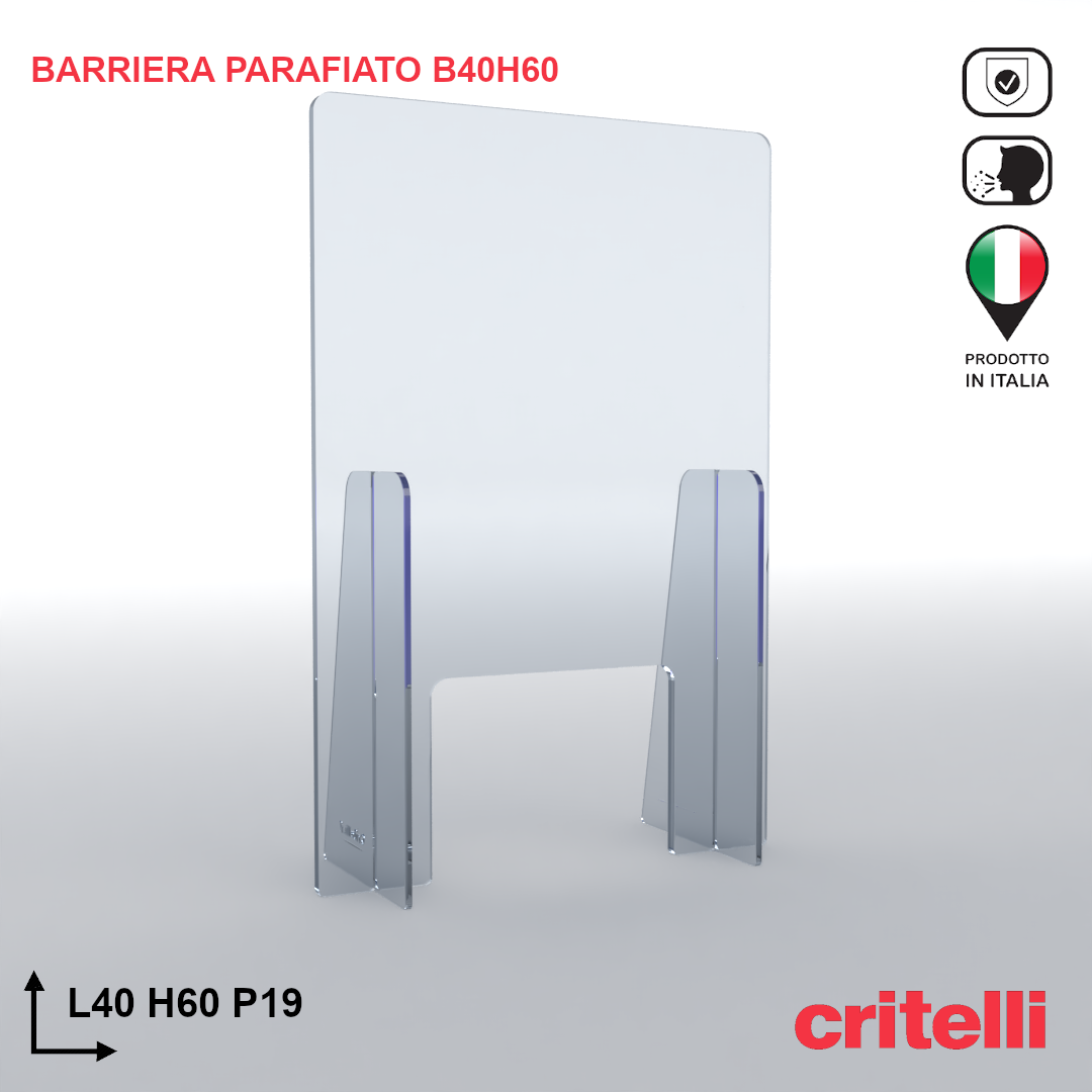 Barriera parafiato B40H60S3