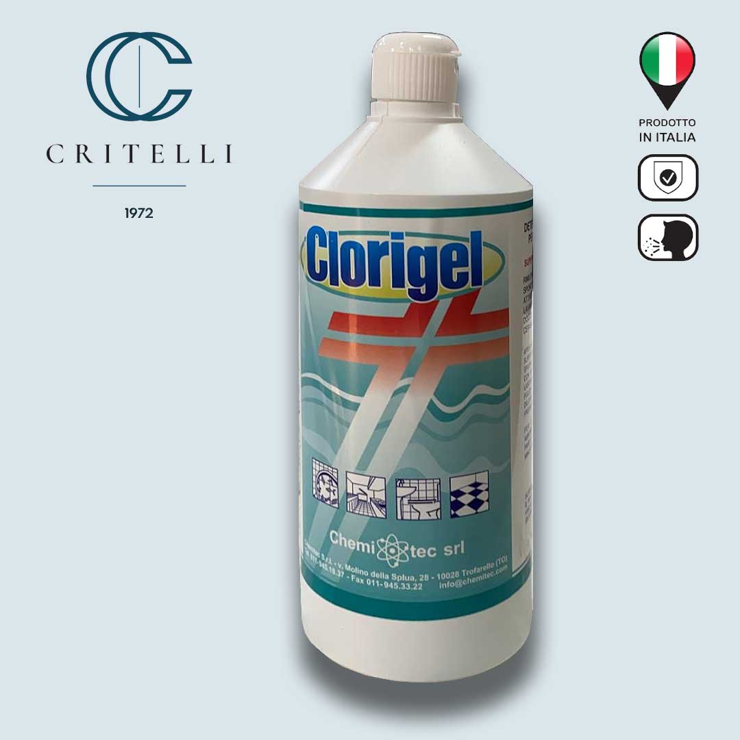 Clorigel detergente decontaminante in gel