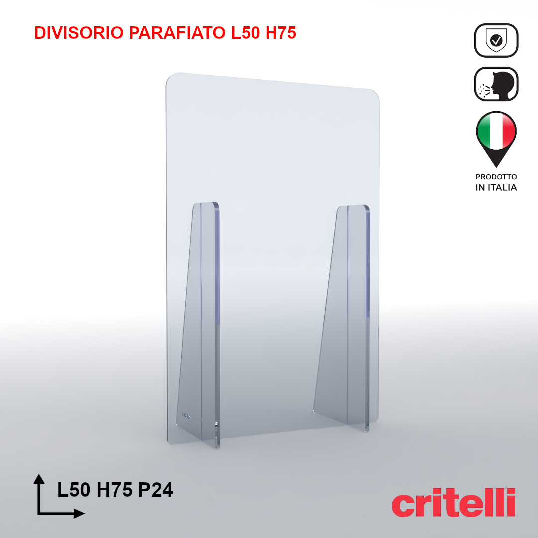Divisorio parafiato DIV50H75S3