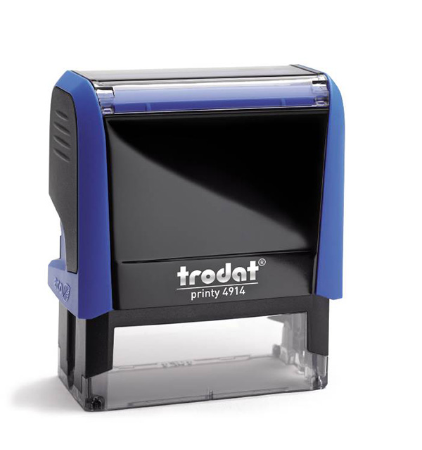 Timbro Autoinchiostrante a 6 righe completo di Impronta 64x26mm Trodat Printy 4914 - immagine 3