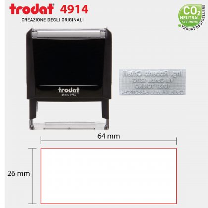 GOMMA PER TIMBRO TRODAT 4914