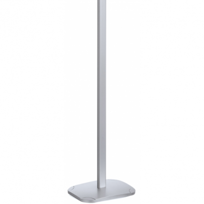 Piantana con base in ferro e cover in alluminio cm 33 x 25 palo in alluminio h. 86 cm