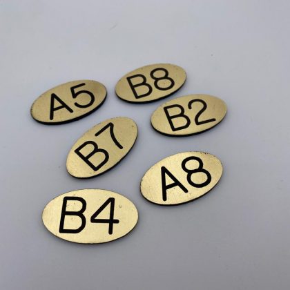 Targhette Numerazione Alloggi/Box