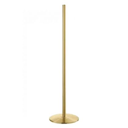 Piantana a colonna portatarghe in ottone altezza 140 cm