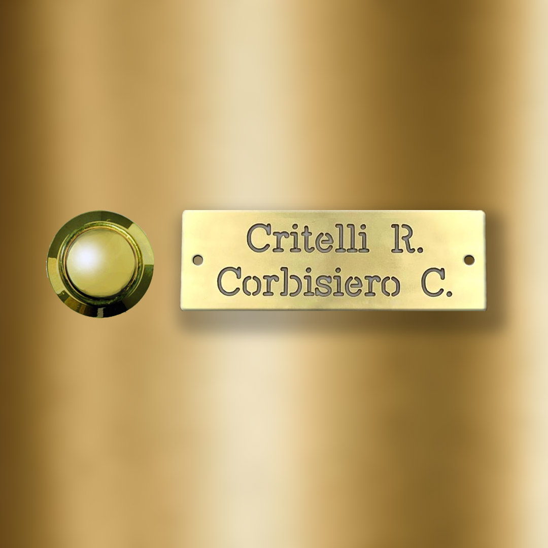 Posto pulsante citofono