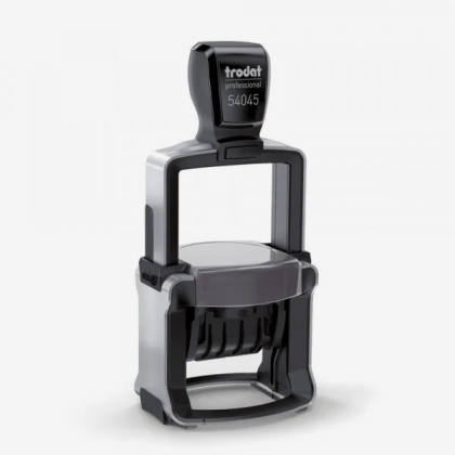 Timbro Trodat Professional Datario 54045 ovale 45x30 mm - 3piu3 righe