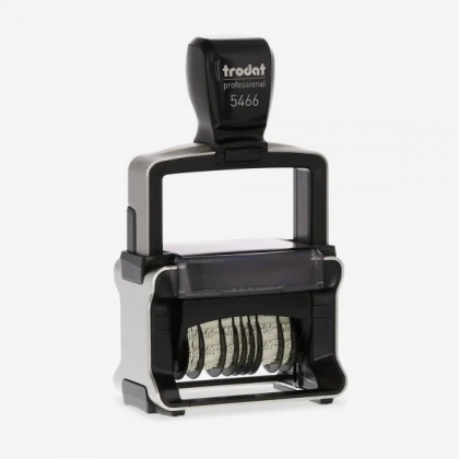 trodat Professional Doppio Datario 5466 PL 56 x 33 mm - 4 righe