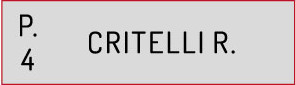 08 Targhetta da citofono personalizzata